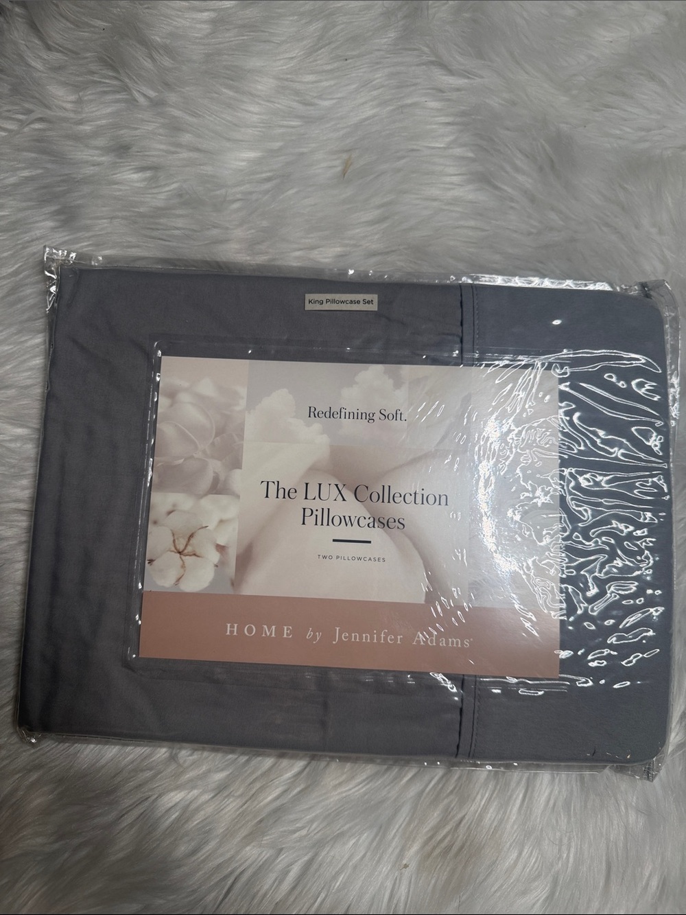 LUX Collection Pillowcases - Gray